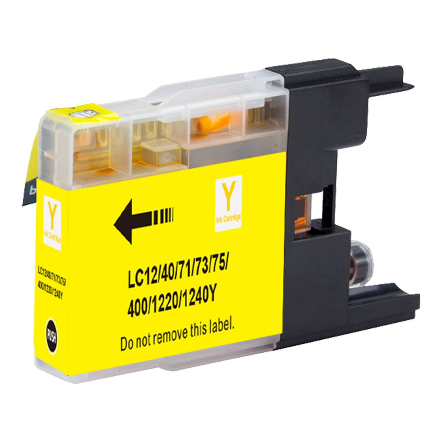 Cartouche d'encre compatible Brother LC-75 XL (LC75) Jaune