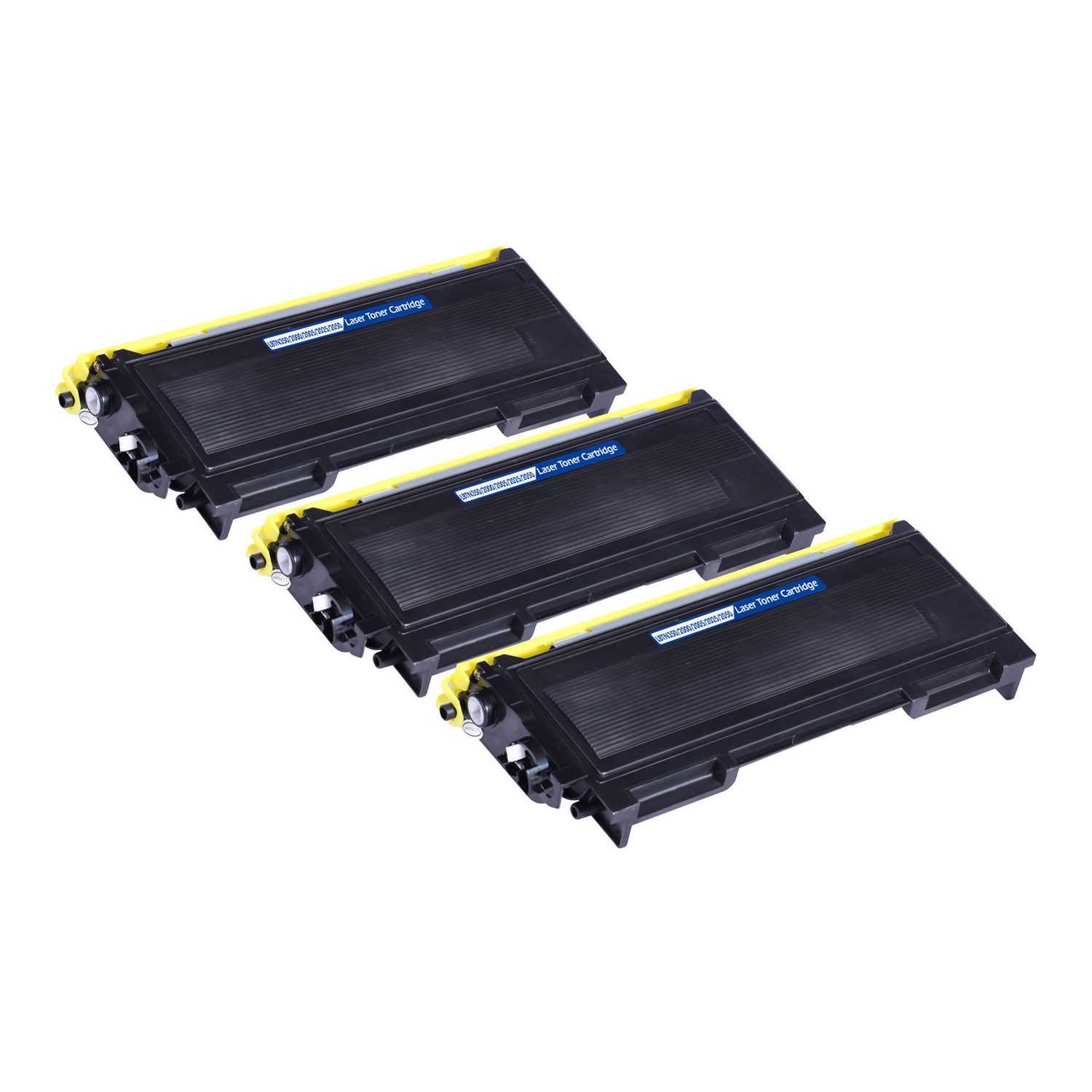 3 Toner Cartridge Compatible Brother TN-350 (TN350) Black