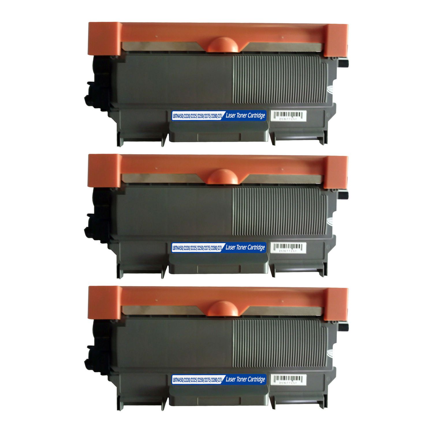 3 Toner Cartridge Compatible Brother TN-450 (TN450) Black