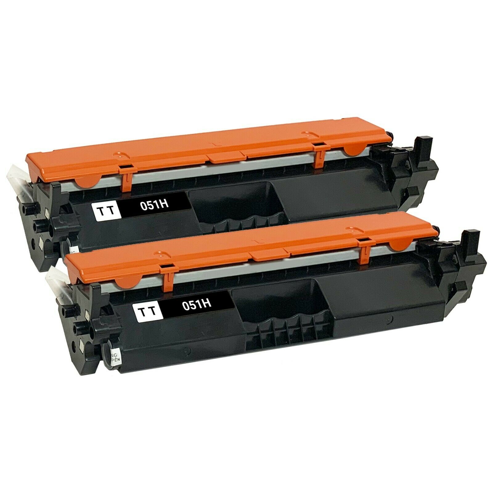 2 Toner Cartridge Compatible Canon 051H (2169C001) Black