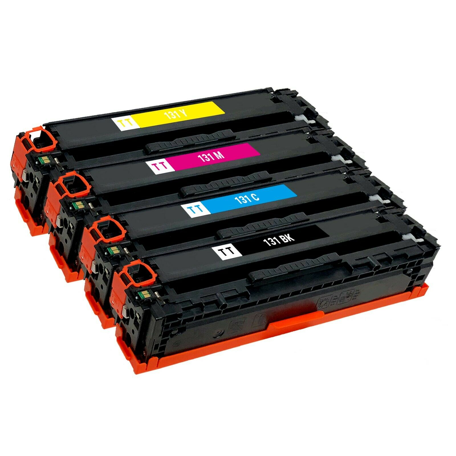 4 Cartouches Laser Compatible Canon 131H 6273B001AA 6269B001AA 6270B001AA 6271B001AA (CMYK)