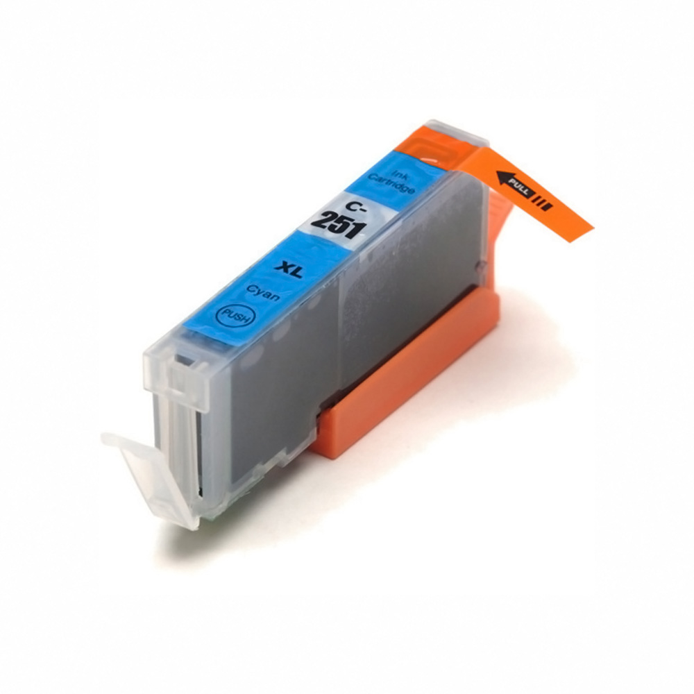 Cartouche d'encre Compatible Canon CLI-251XL Haut Rendement 6449B001 Cyan