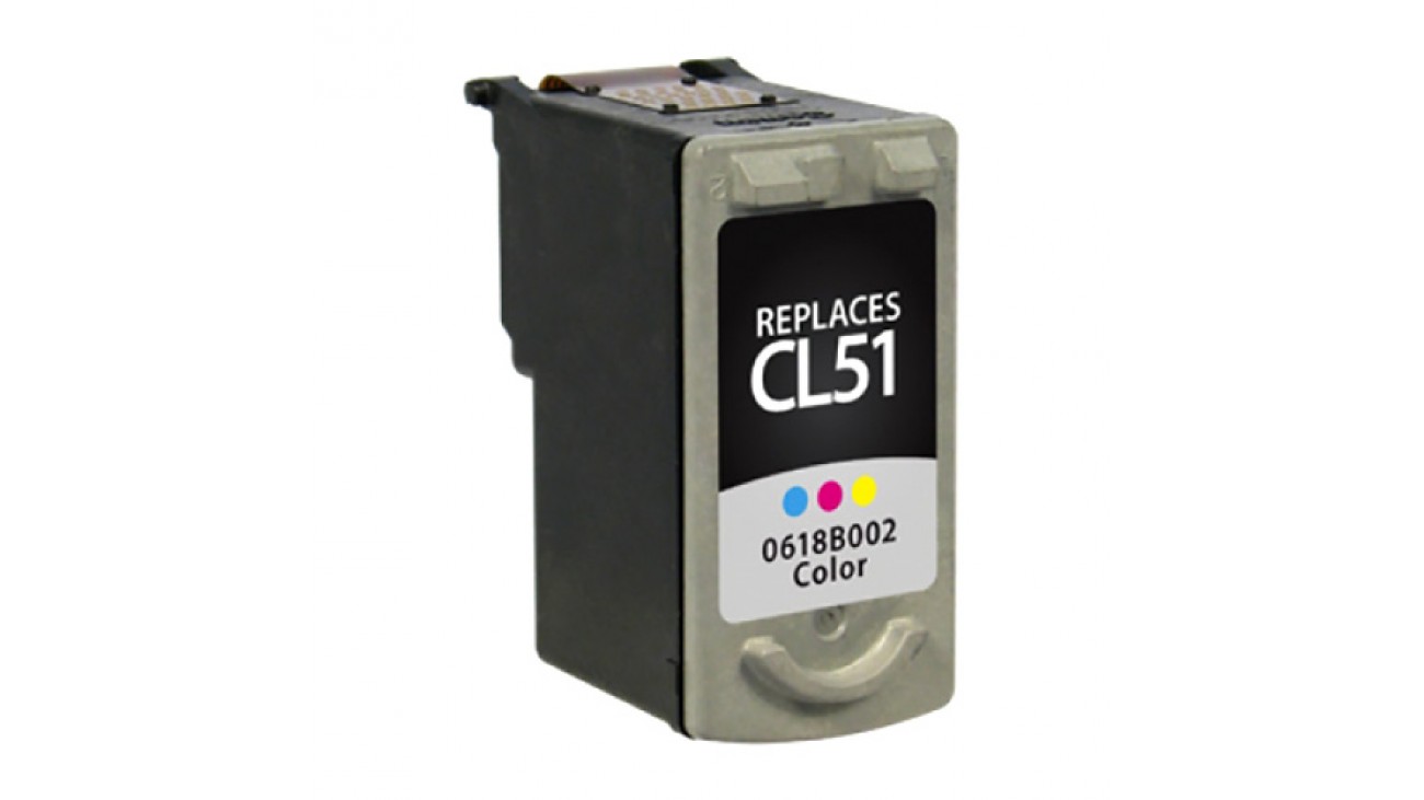 Ink Cartridge Compatible Canon CL-51 (CL51) TRI-COLOR