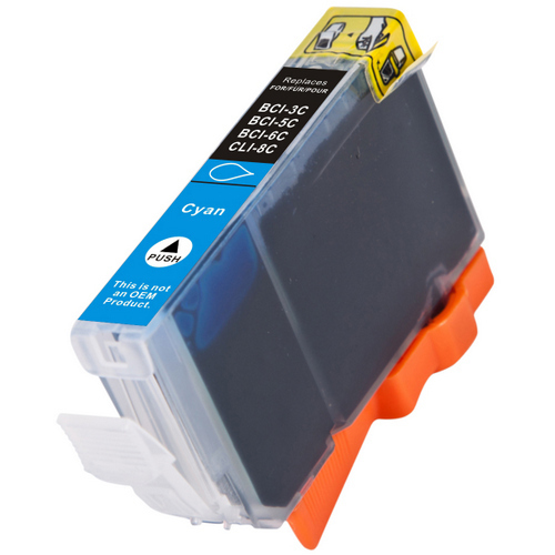 Ink Cartridge Compatible Canon (0621B002) CLI-8C Cyan