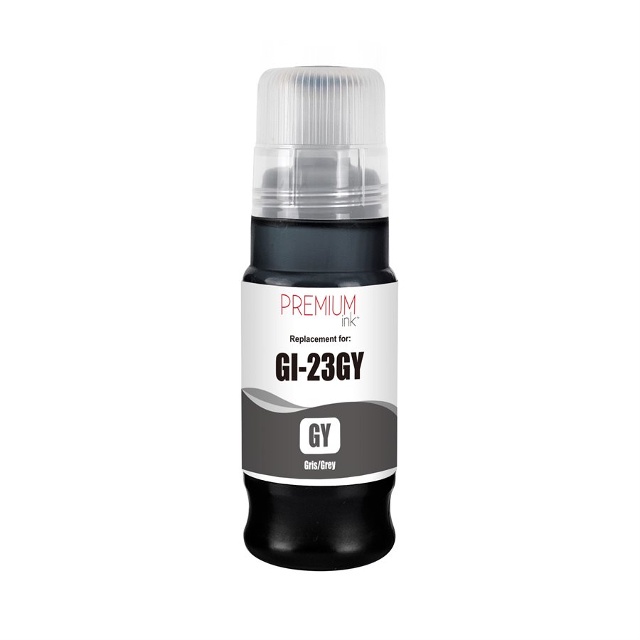 Ink Bottle Compatible Canon GI-23GY (4705C001) Gray