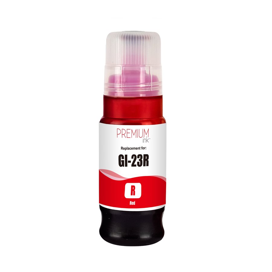 Ink Bottle Compatible Canon GI-23R (4714C001) Red