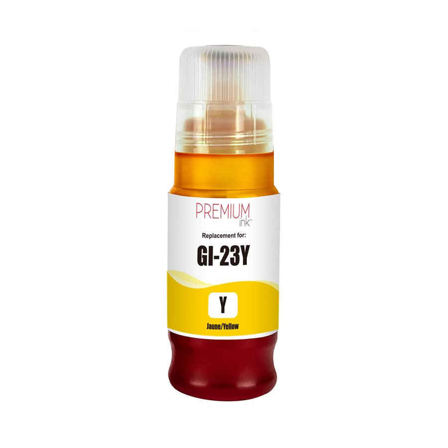 Ink Bottle Compatible Canon GI-23Y (4687C001) Yellow
