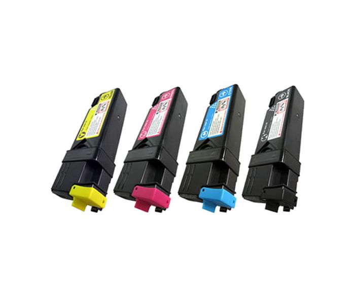 4 Cartouches Laser Compatible Dell 1320c 310-9058 310-9060 310-9062 310-9064 (CMYK)