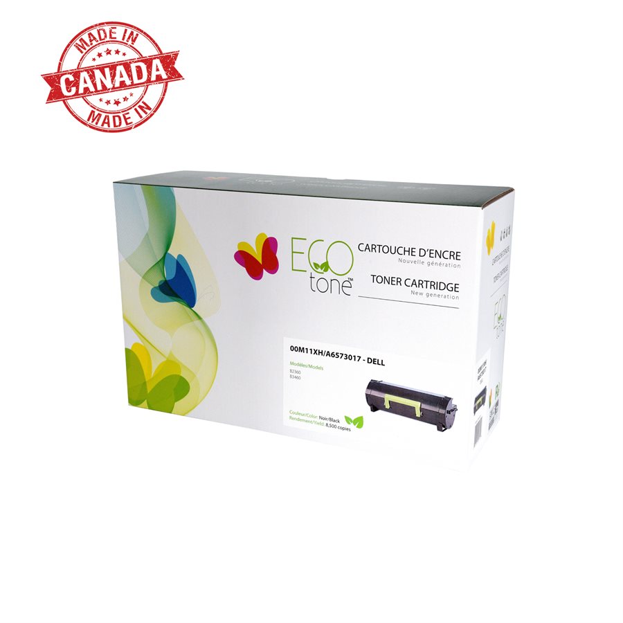 Toner Cartridge Compatible Dell B2360 B3460 B3465 331-9805 M11XH (C3NTP) Black