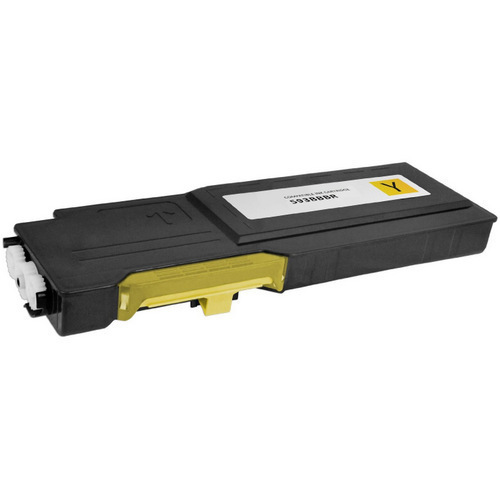 Cartouche Laser Compatible Dell C2660 C2665 593-BBBR (YR3W3) Jaune