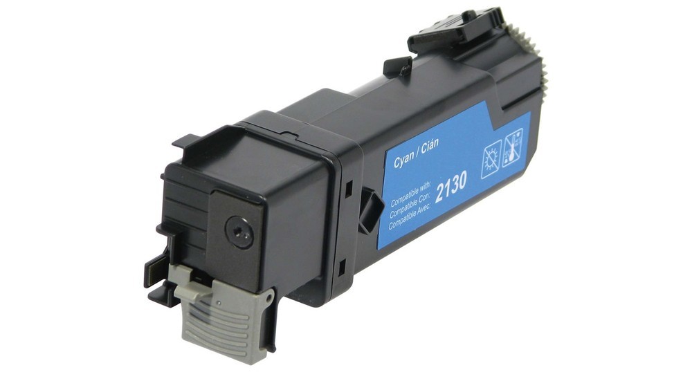Toner Cartridge Compatible Dell 2130CN 2135CN 330-1437 T107C (FM065) Cyan