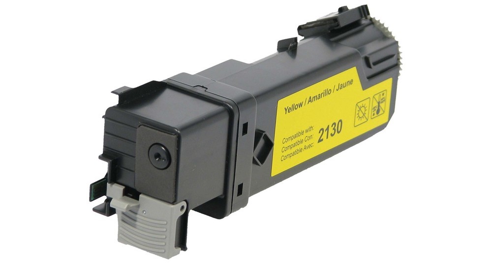 Toner Cartridge Compatible Dell 2130CN 2135CN 330-1438 T108C (FM066) Yellow