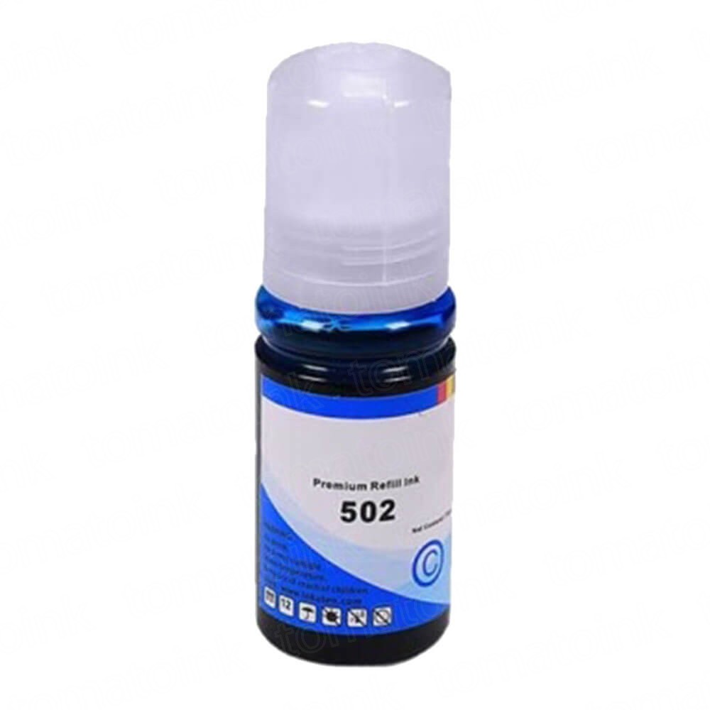 Ink Bottle Compatible Epson T502 (T502220) Cyan