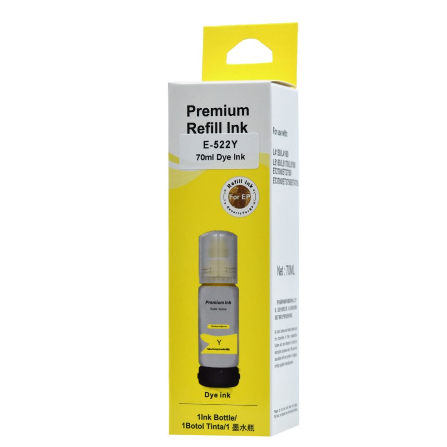 Ink Bottle Compatible Epson T522 (T522420) Yellow