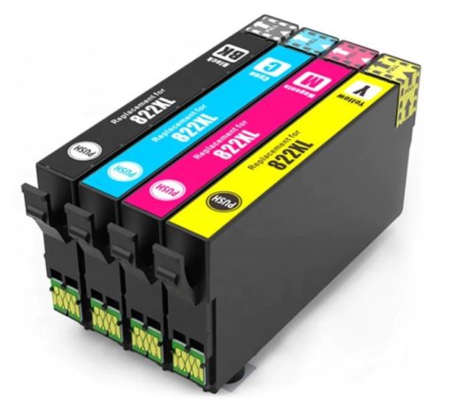 4 Ink Cartridge Compatible Epson T822XL (T822XL120 T822XL220 T822XL320 T822XL420) CMYK
