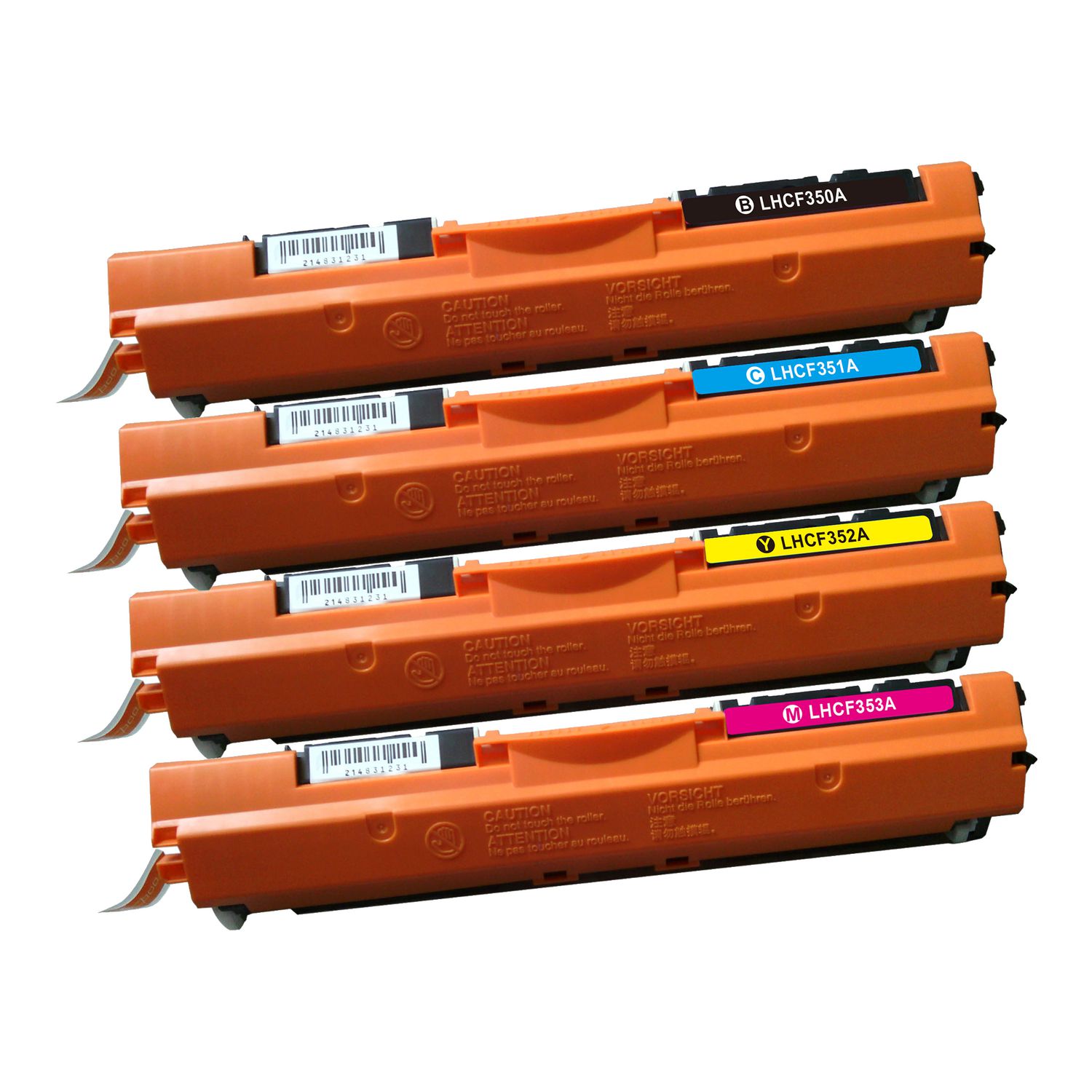 4 Toner Cartridges Compatible HP 130A CF350A CF351A CF352A CF353A (CMYK)