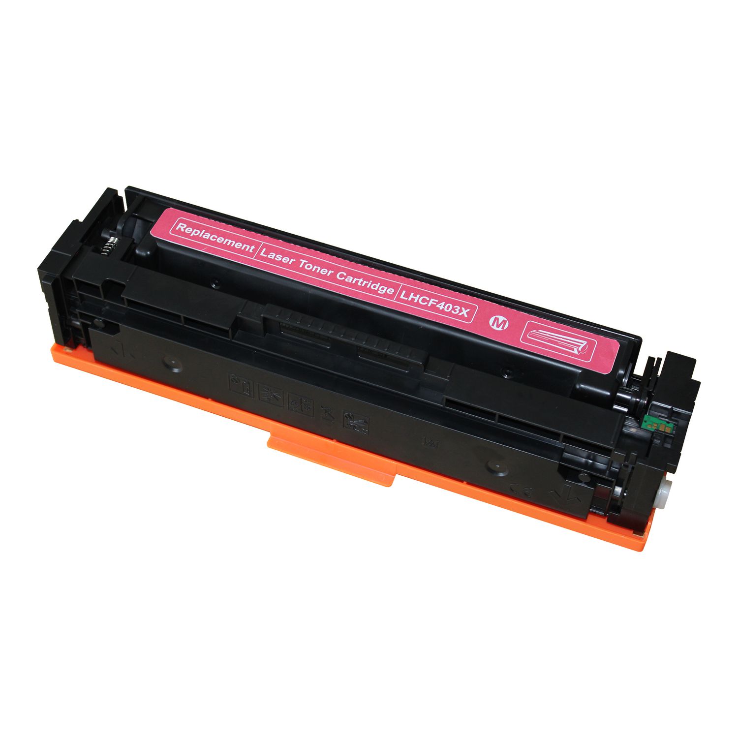 Cartouche Laser Compatible  HP 201X (CF403X) Haut Rendement Magenta