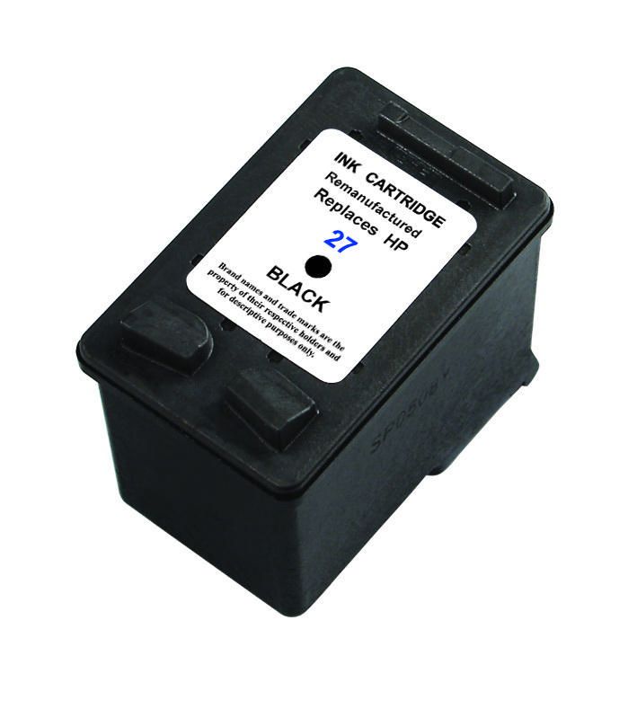 Ink Cartridge Compatible HP 27 (C8727AN) Black