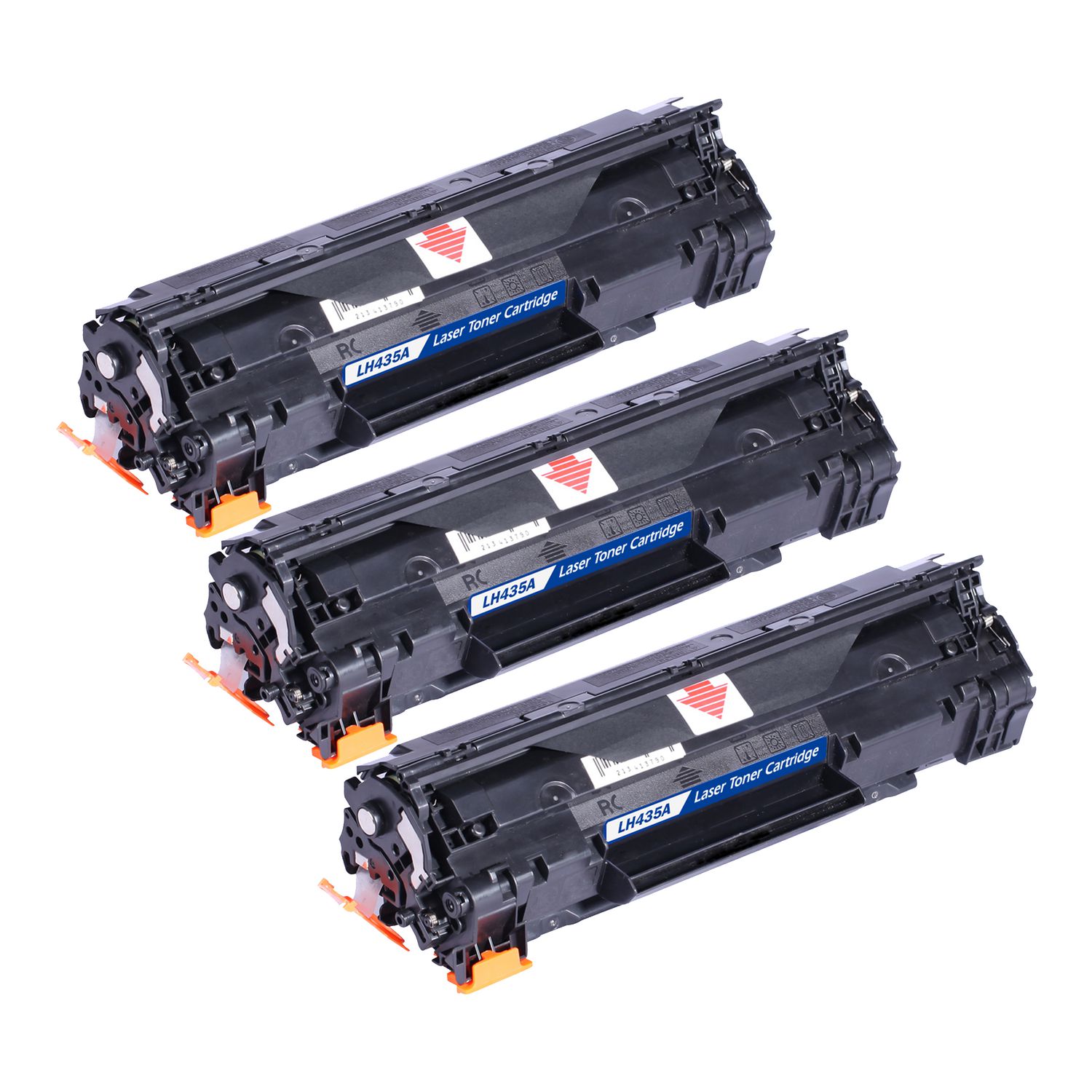 3 Toner Cartridge Compatible HP 35A (CB435A) Black