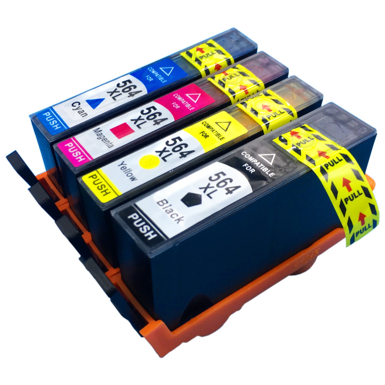 4 Ink Cartridge Compatible HP 564XL (CMYK)