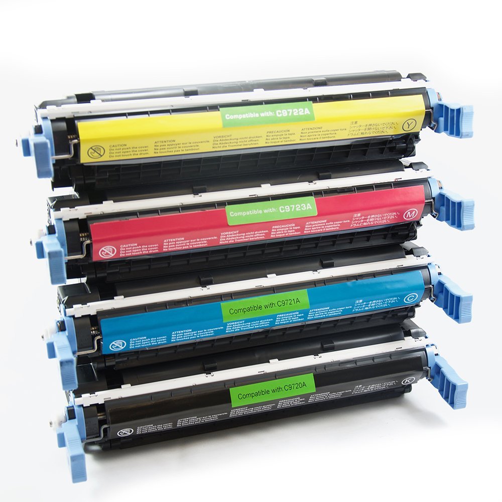4 Toner Cartridge Compatible HP 641A C9720A C9721A C9722A C9723A