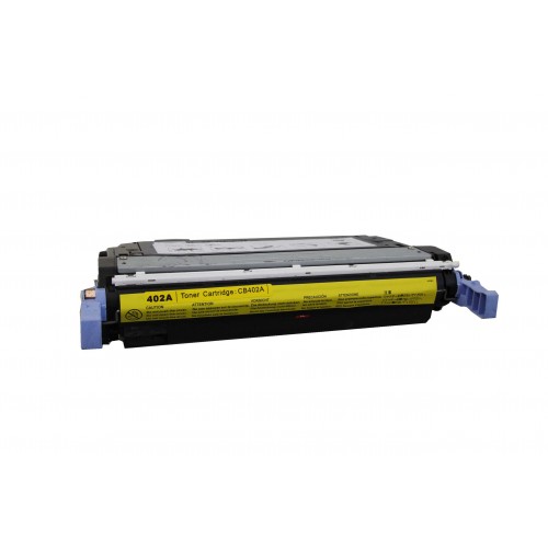 Cartouche Laser Compatible HP 642A (CB402A) Jaune