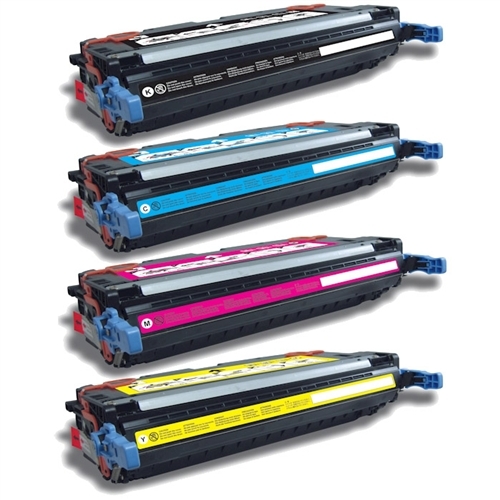 4 Toner Cartridge Compatible HP 644A Q6460A Q6461A Q6462A Q6463A