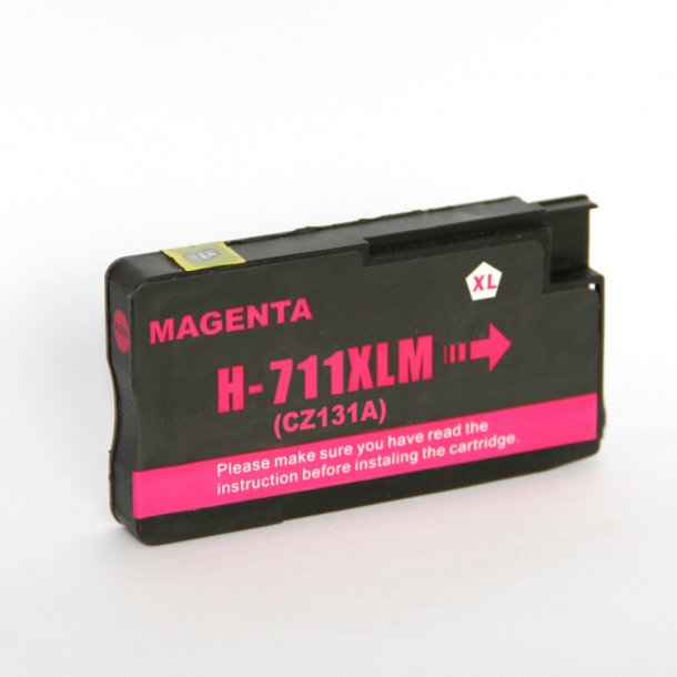 Ink Cartridge Compatible HP 711XL (CZ135A CZ131A) Magenta