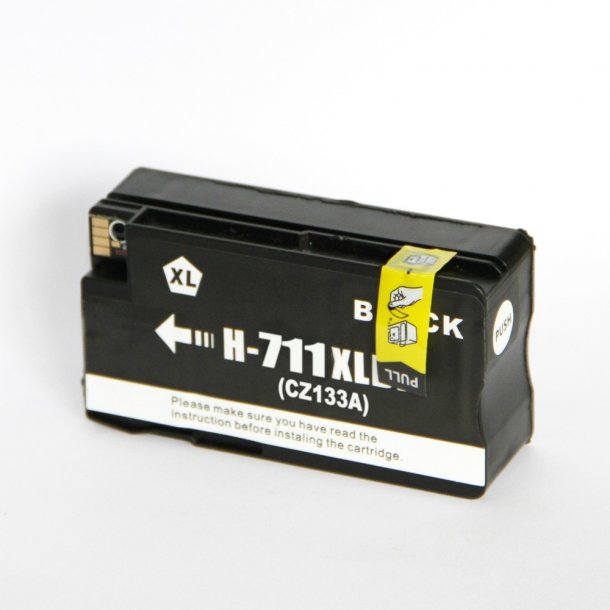 Ink Cartridge Compatible HP 711XL (CZ133A CZ129A) Black