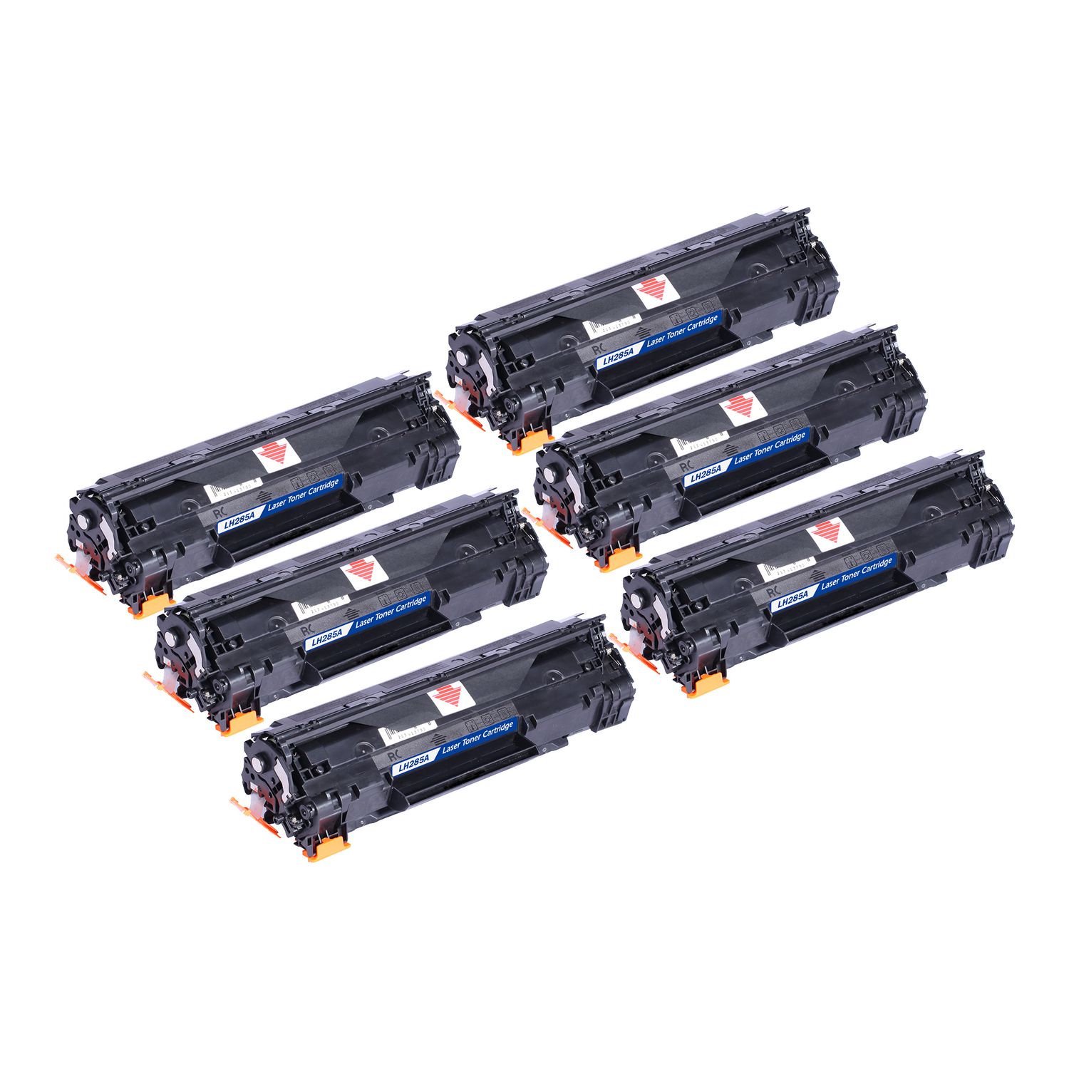 6 Toner Cartridge Compatible HP 85A (CE285A) Black