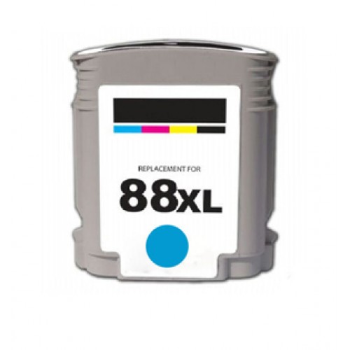 Ink Cartridge Compatible HP 88 XL (C9391AN) Cyan