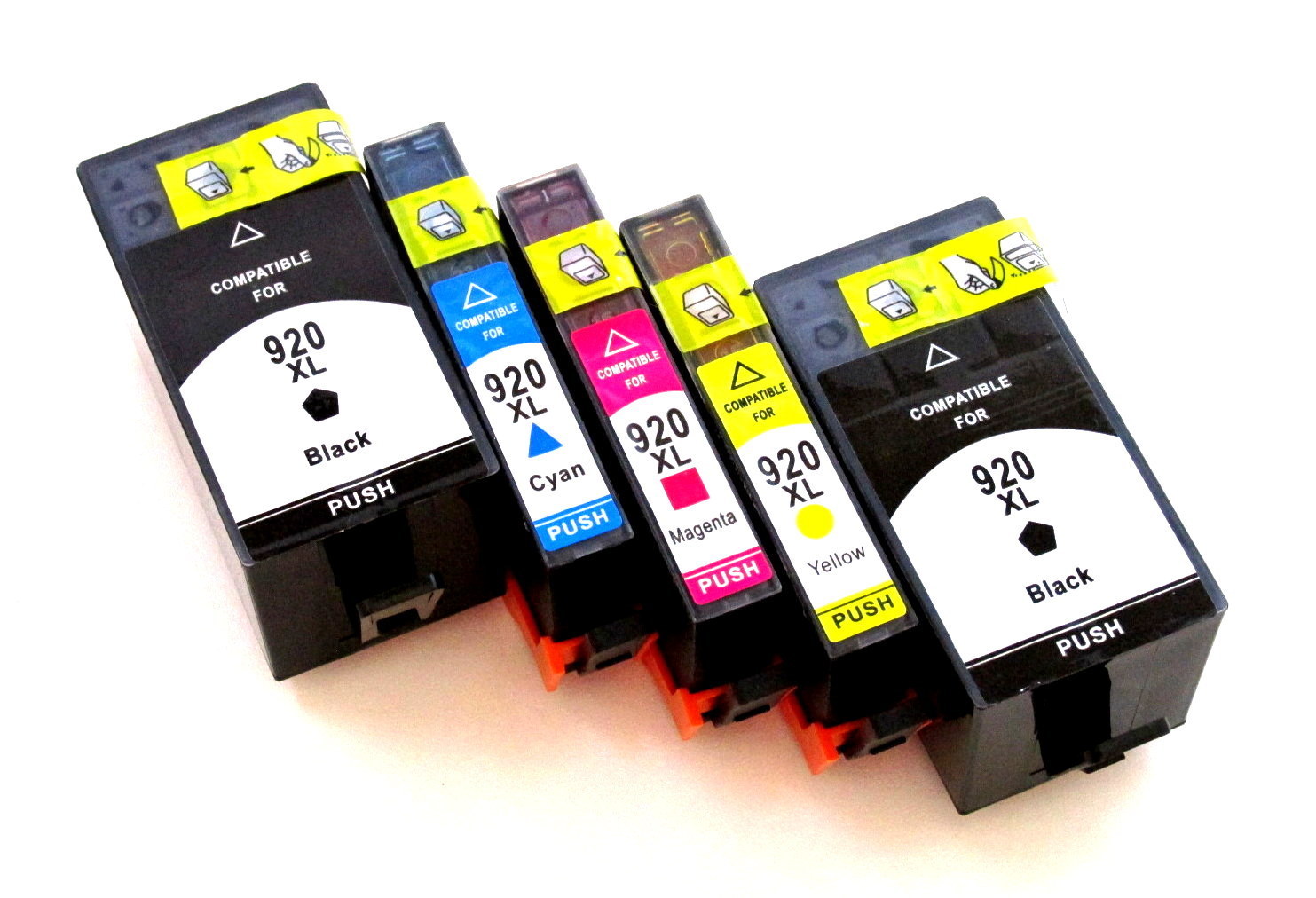 5 Ink Cartridge Compatible HP 920XL (CMYK)