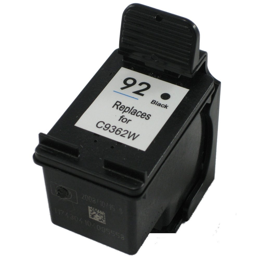 Ink Cartridge Compatible HP 92 XL (C9362WN) Black