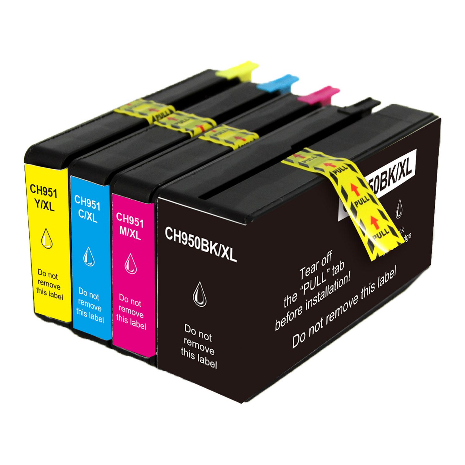 4 Ink Cartridge Compatible HP 950XL 951XL (CMYK)