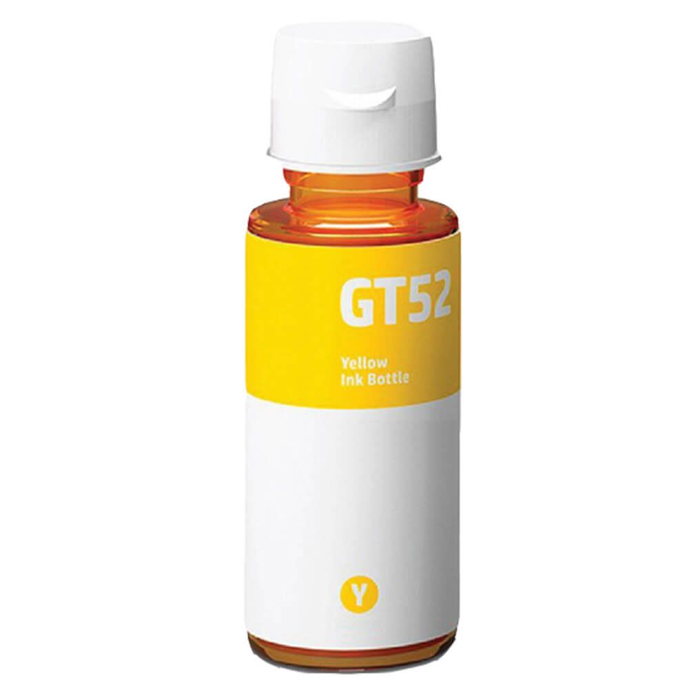 Ink Bottle Compatible HP GT52 (M0H56AA) Yellow