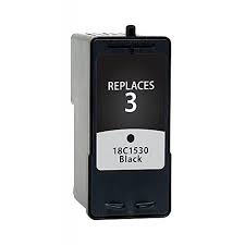 Ink Cartridge Compatible Lexmark 3 (18C1530) Black