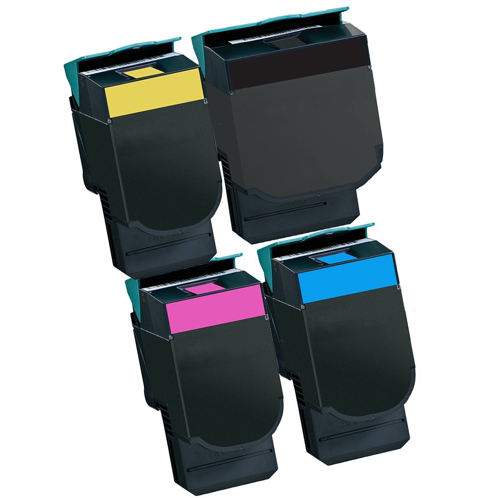 4 Toner Cartridge Compatible Lexmark C540 (CMYK)