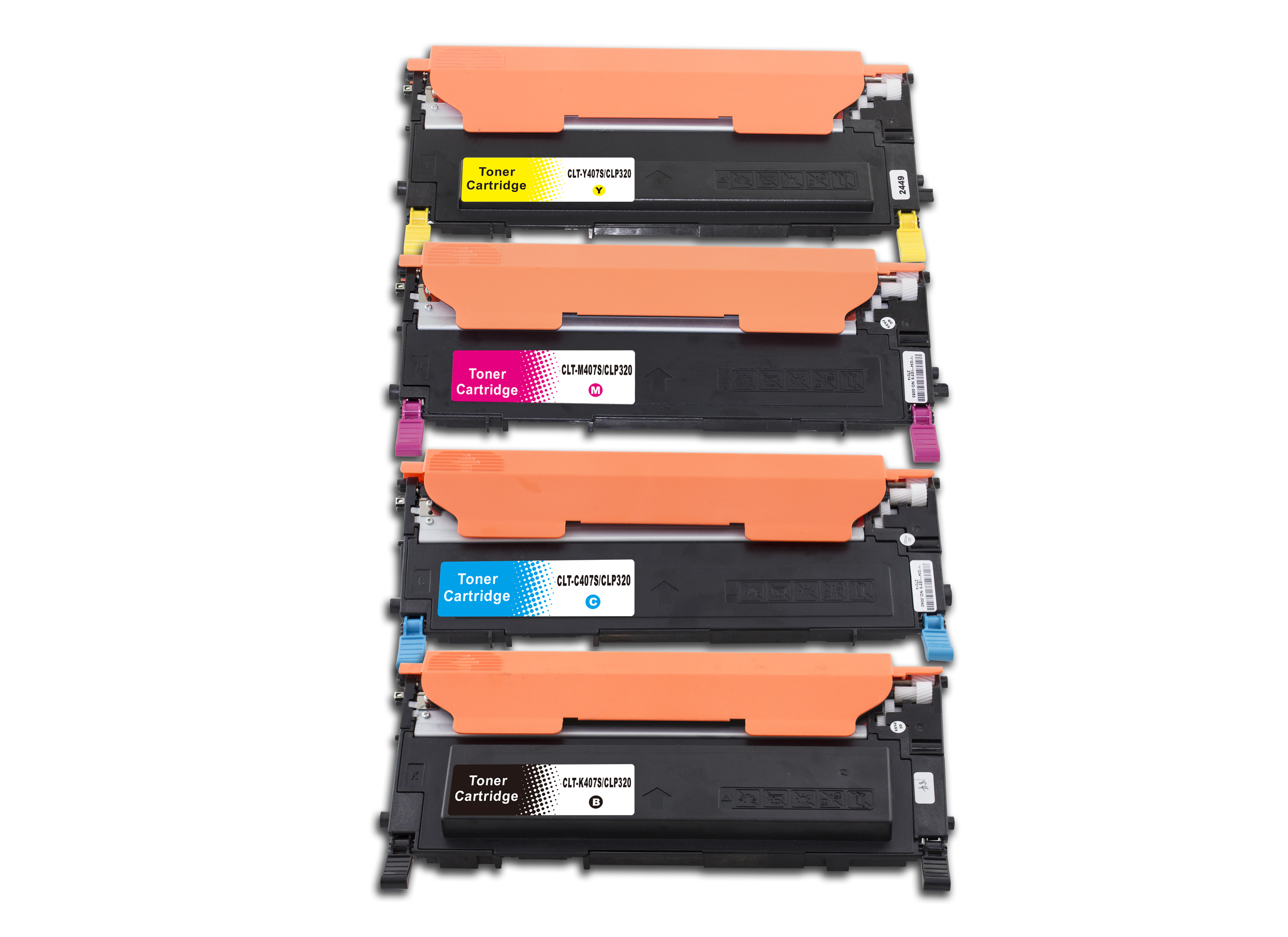 4 Toner Cartridge Compatible Samsung CLT-K407S CLT-C407S CLT-M407S CLT-Y407S (K407S C407S M407S Y407S) CMYK