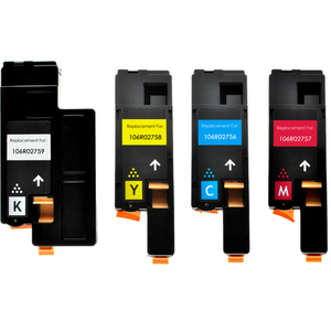 4 Toner Cartridge Compatible Xerox 6020 6022 6025 6027 CMYK