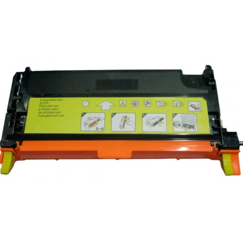 Toner Cartridge Compatible Xerox Phaser 6180 113R00725 Yellow