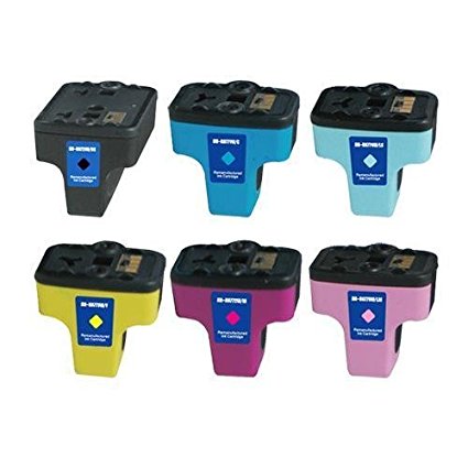 6 Ink Cartridge Compatible HP 02