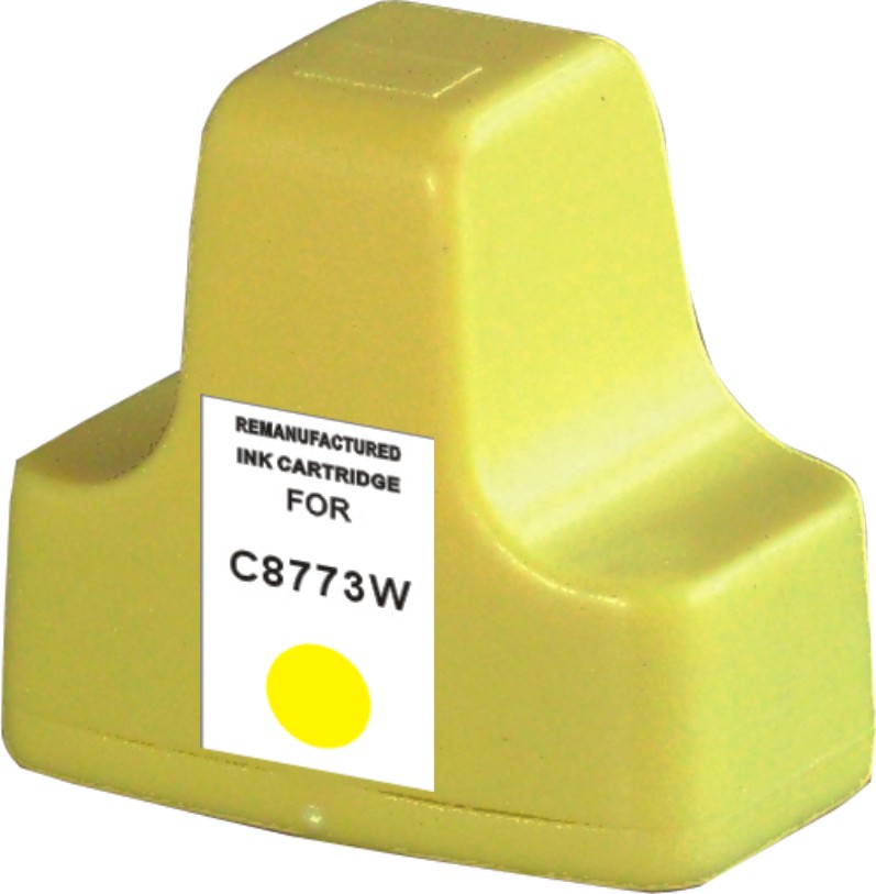 Ink Cartridge Compatible HP 02 (C8773W) Yellow